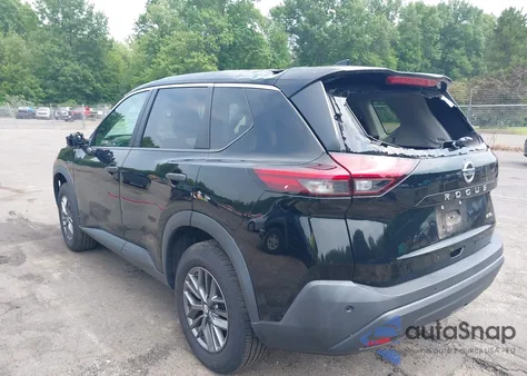 2021 Nissan Rogue S Intelligent Awd from USA, damaged, VIN 5N1AT3AB6MC732257